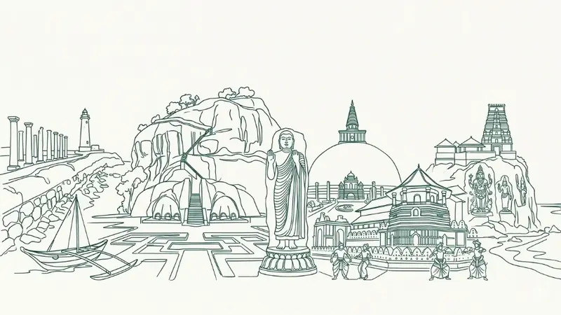 Sri Lanka Skyline Panorama